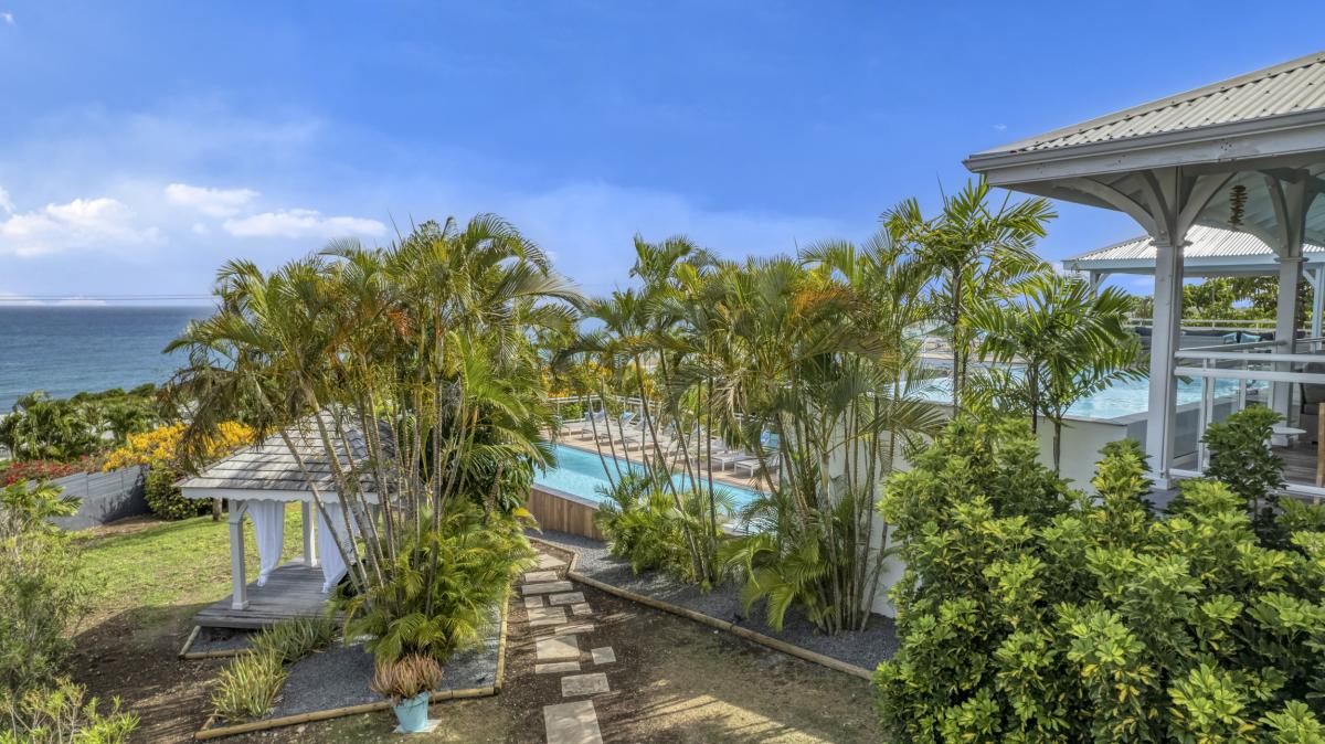 Location villa Guadeloupe Sainte Anne - Villa 7 chambres 20 personnes - Le Helleux - vue mer proche plage du Pierre et Vacances (9)